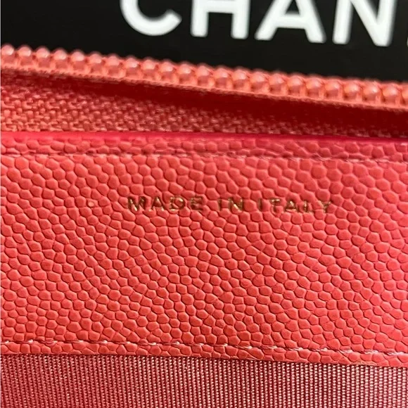 Sold🎀CHANEL Caviar Long Zippy Wallet🎀 - Picture 5 of 16